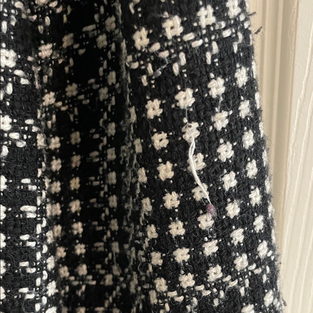 RQT tweed Black and White Checkered Blazer - Picture 6 of 8